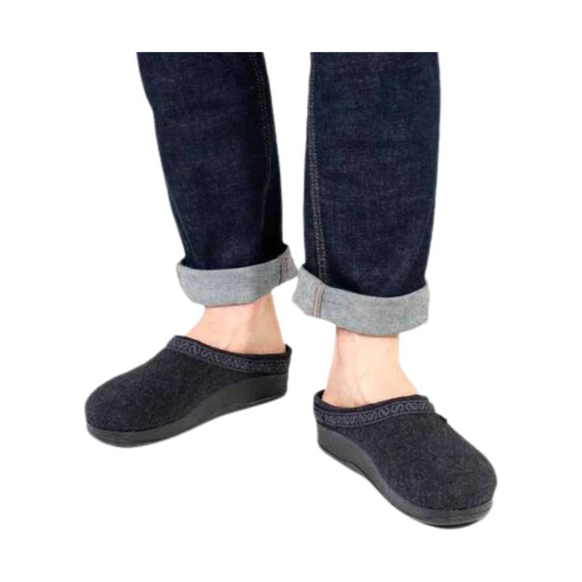 Stegmann Men's WoolFlex Comfort Clog - Graphite by Lenny's Shoe & Apparel