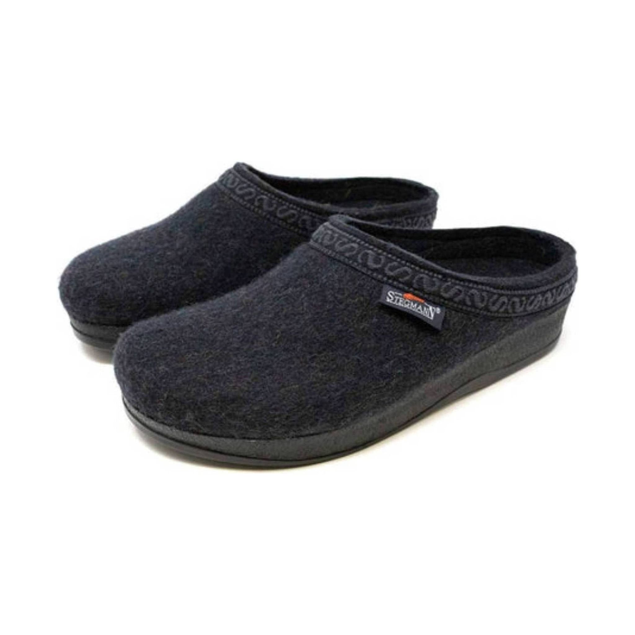 Stegmann Men's WoolFlex Comfort Clog - Graphite by Lenny's Shoe & Apparel