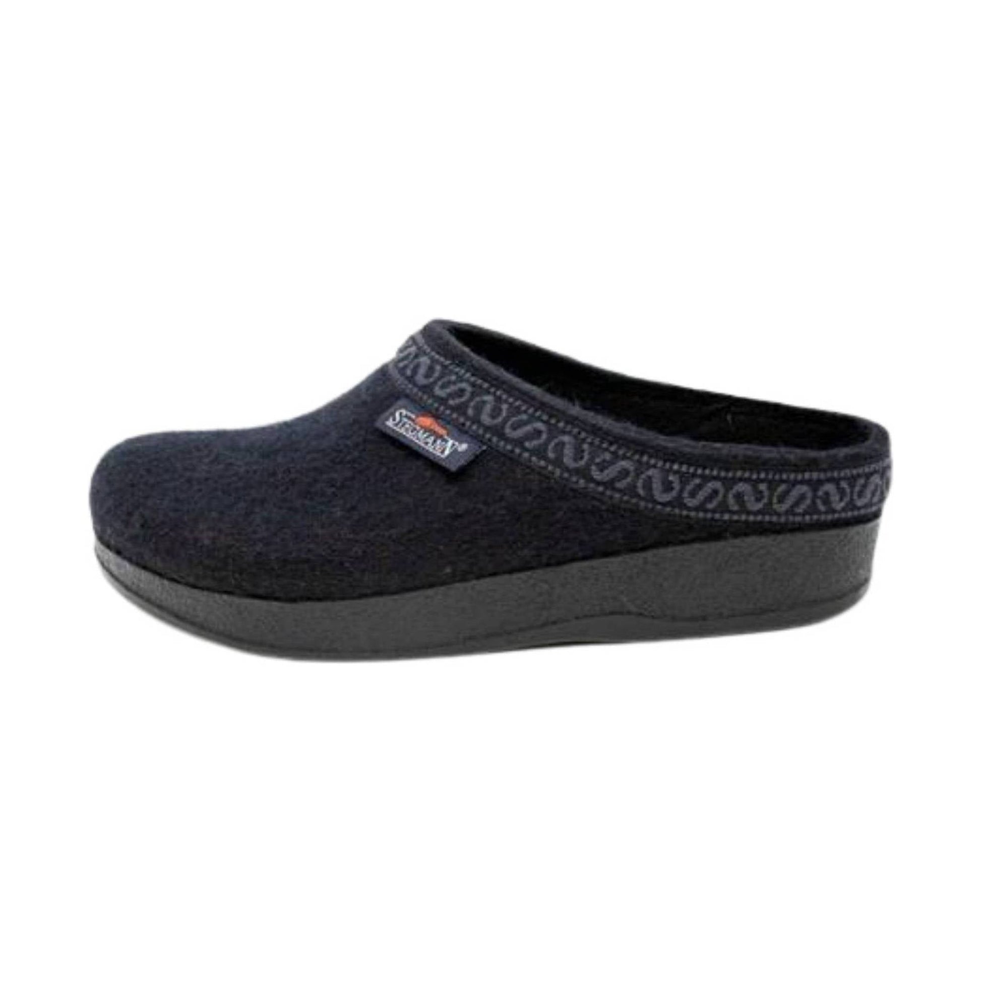 Stegmann Women's WoolFlex Clog - Black by Lenny's Shoe & Apparel