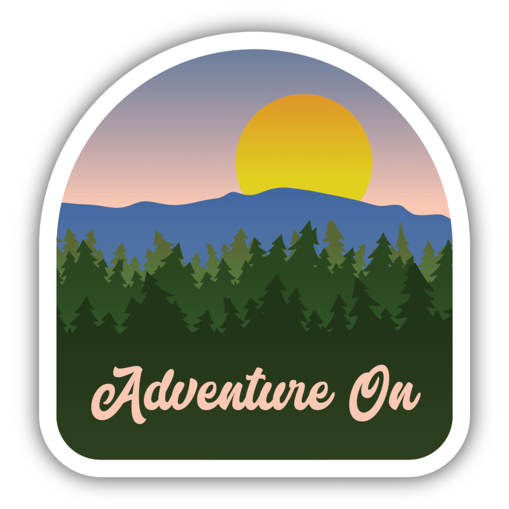 Sticker Northwest Adventure On by Lenny's Shoe & Apparel