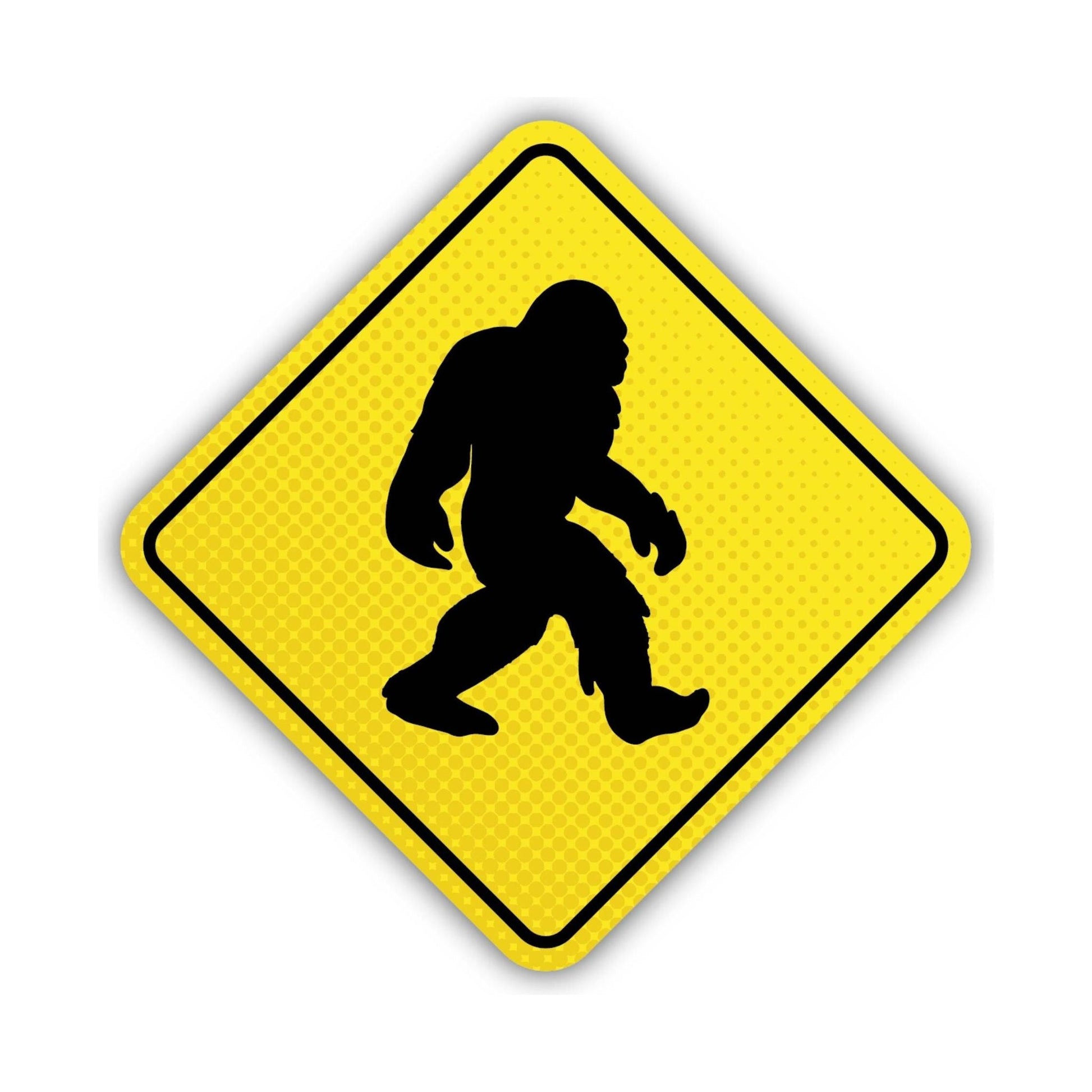 Sticker Northwest Bigfoot Crossing by Lenny's Shoe & Apparel