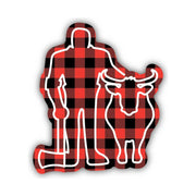 Sticker Northwest Buffalo Check Paul & Babe by Lenny's Shoe & Apparel