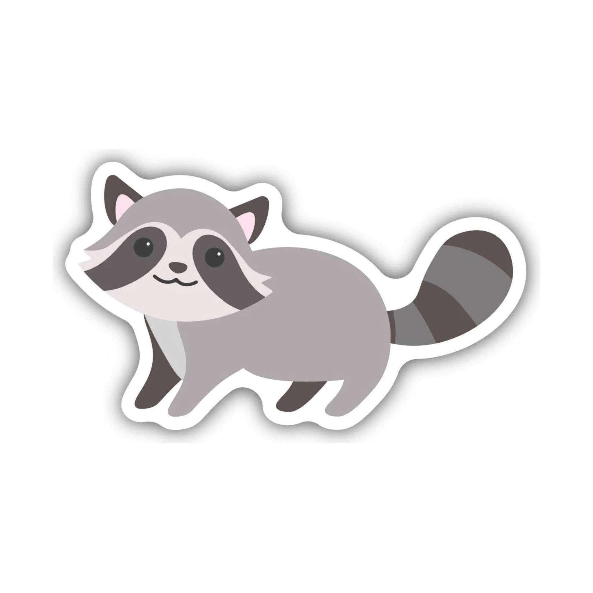 Sticker Northwest Cute Raccoon by Lenny's Shoe & Apparel