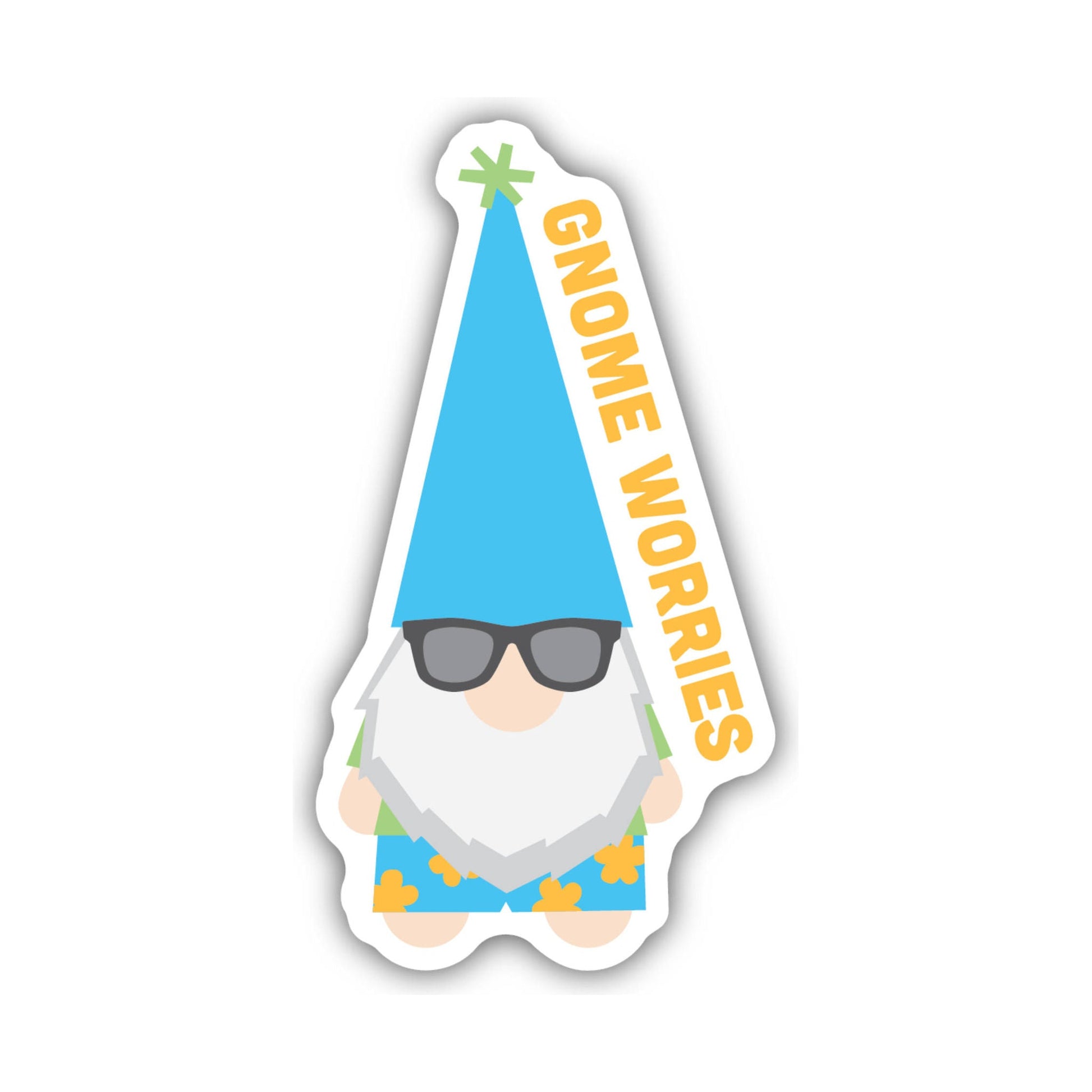 Sticker Northwest Gnome Worries by Lenny's Shoe & Apparel