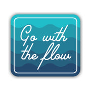 Sticker Northwest Go With The Flow by Lenny's Shoe & Apparel
