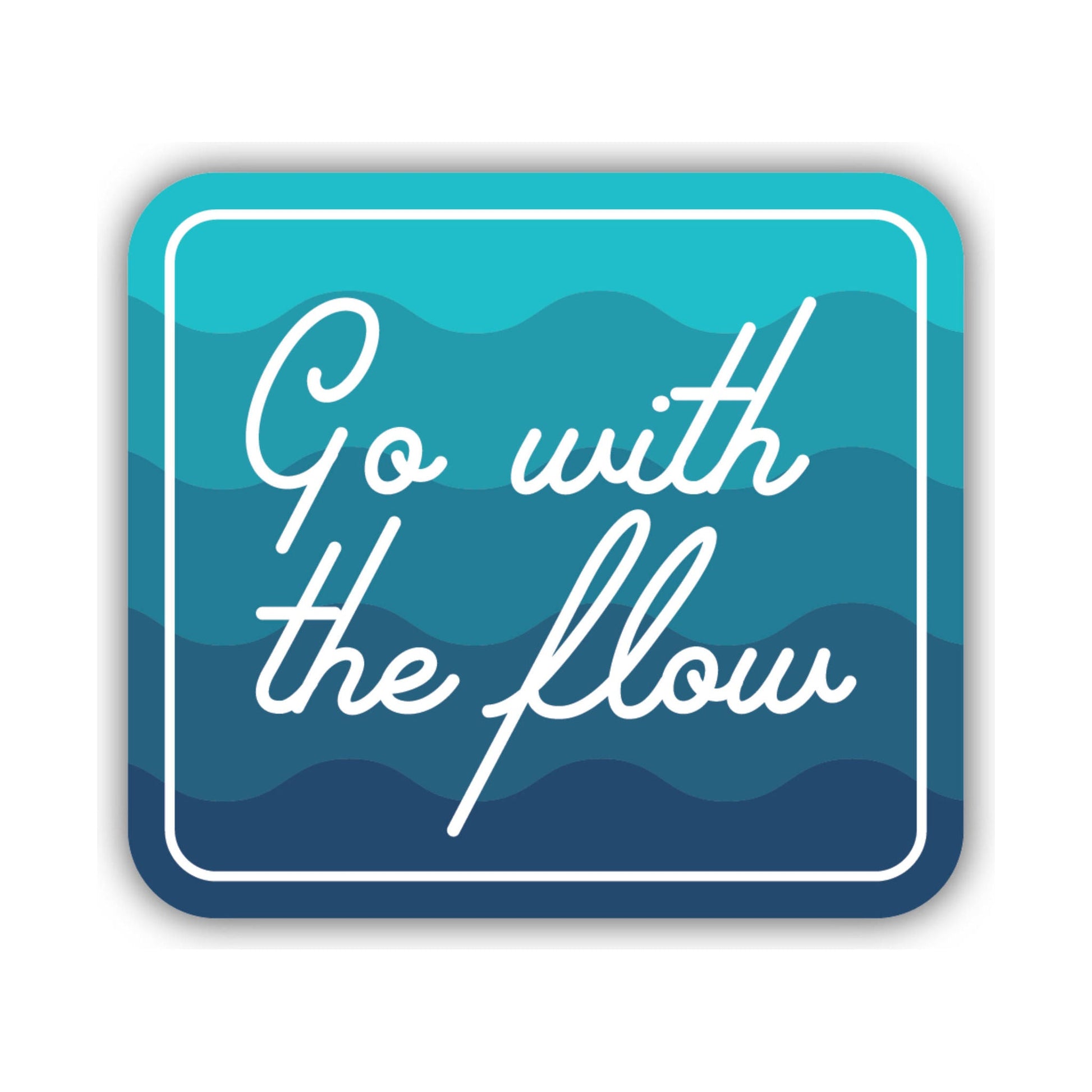 Sticker Northwest Go With The Flow by Lenny's Shoe & Apparel