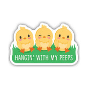 Sticker Northwest Hanging With Peeps by Lenny's Shoe & Apparel