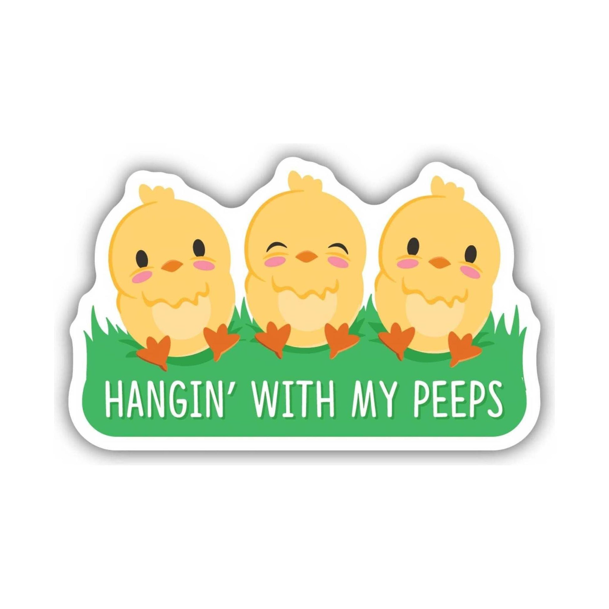Sticker Northwest Hanging With Peeps by Lenny's Shoe & Apparel