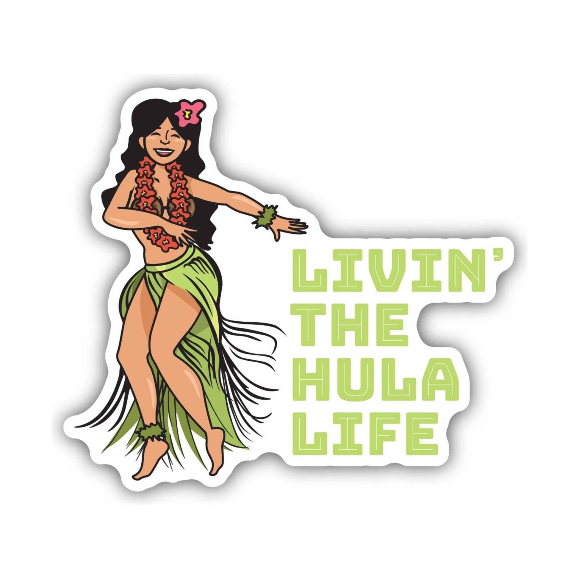 Sticker Northwest Hula Life by Lenny's Shoe & Apparel