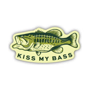 Sticker Northwest Kiss My Bass by Lenny's Shoe & Apparel