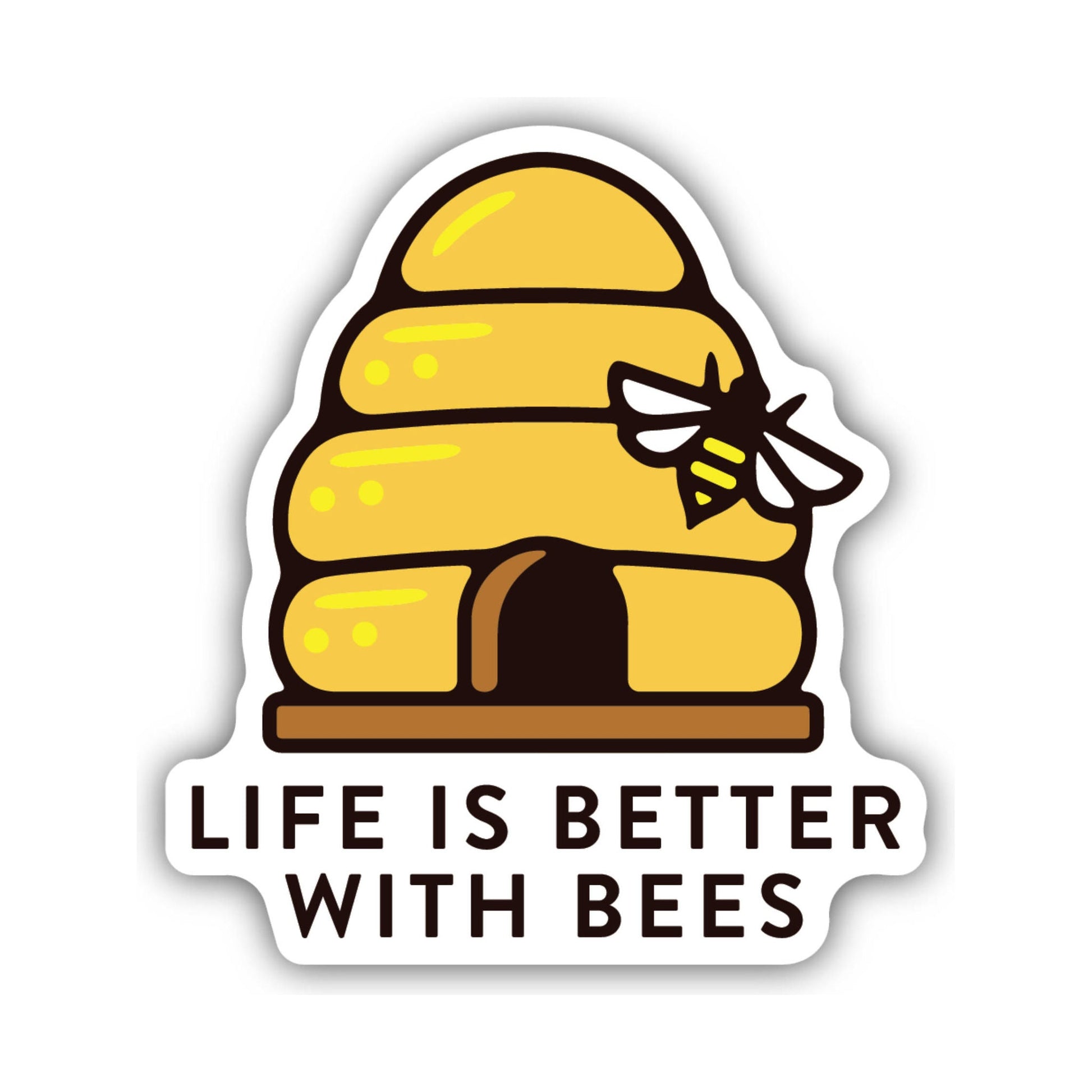 Sticker Northwest Life with Bees by Lenny's Shoe & Apparel