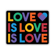 Sticker Northwest Love is Love by Lenny's Shoe & Apparel
