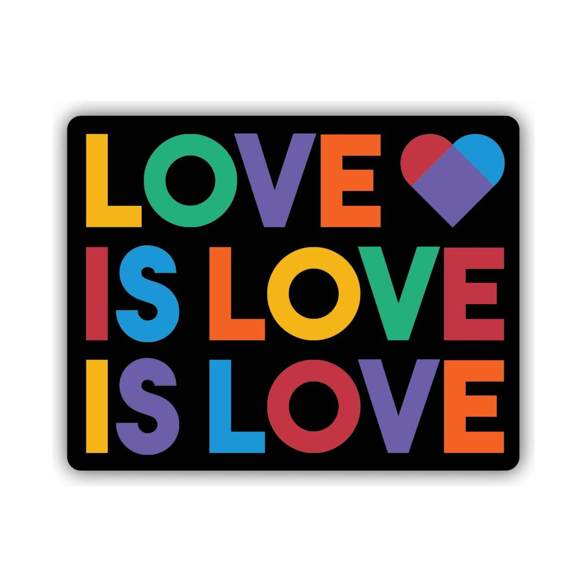Sticker Northwest Love is Love by Lenny's Shoe & Apparel