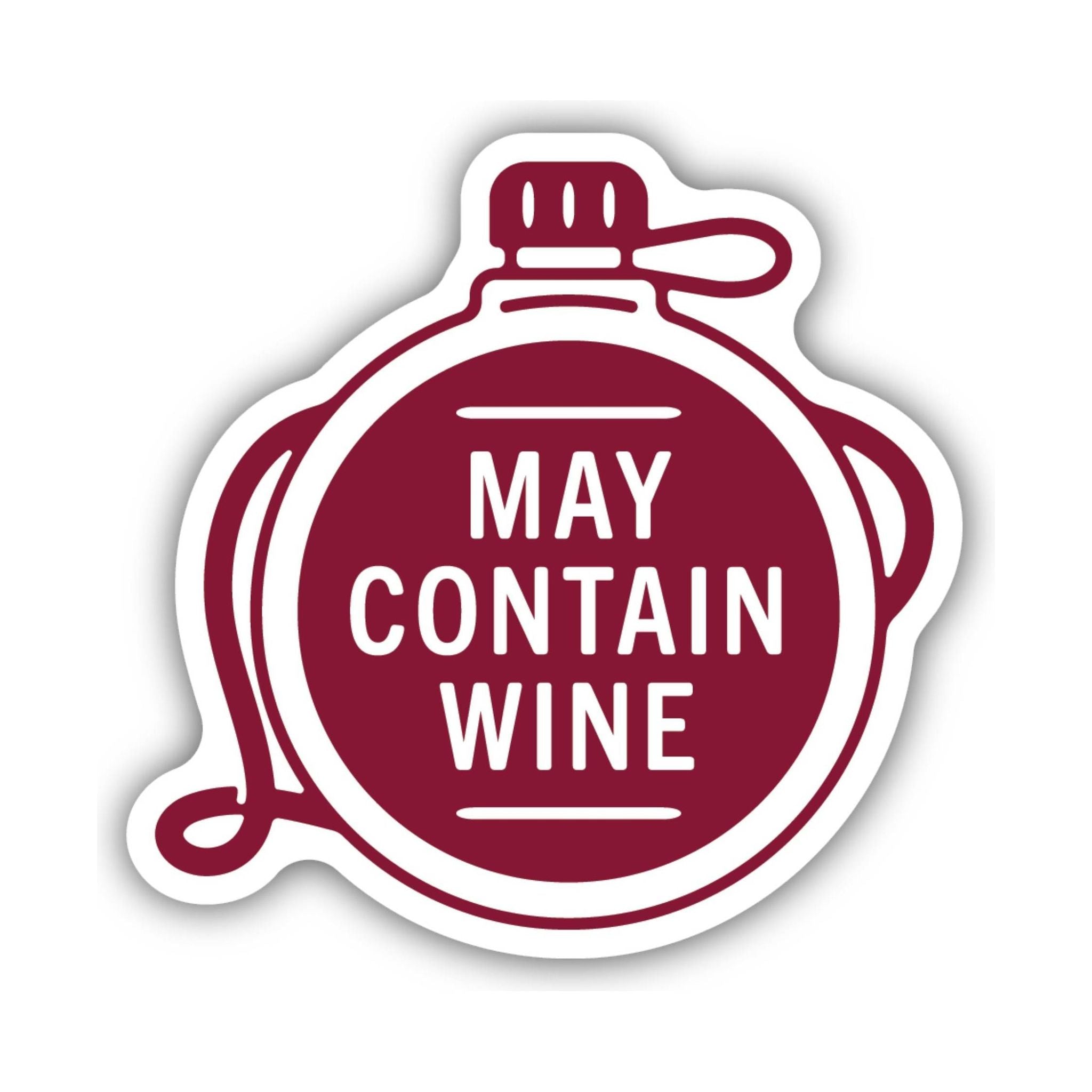 Sticker Northwest May Contain Wine by Lenny's Shoe & Apparel