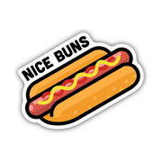Sticker Northwest Nice Buns by Lenny's Shoe & Apparel