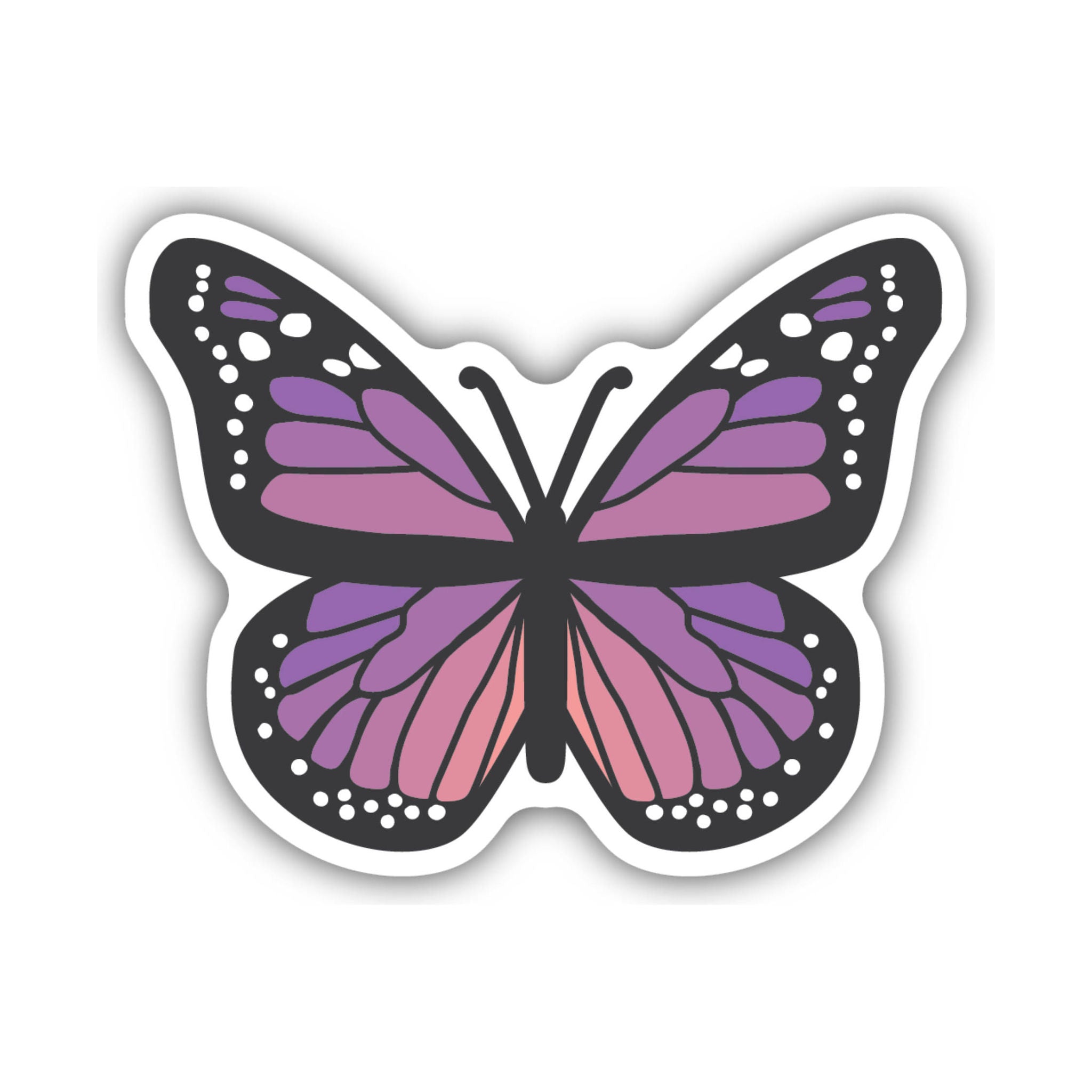Sticker Northwest Purple Butterfly by Lenny's Shoe & Apparel