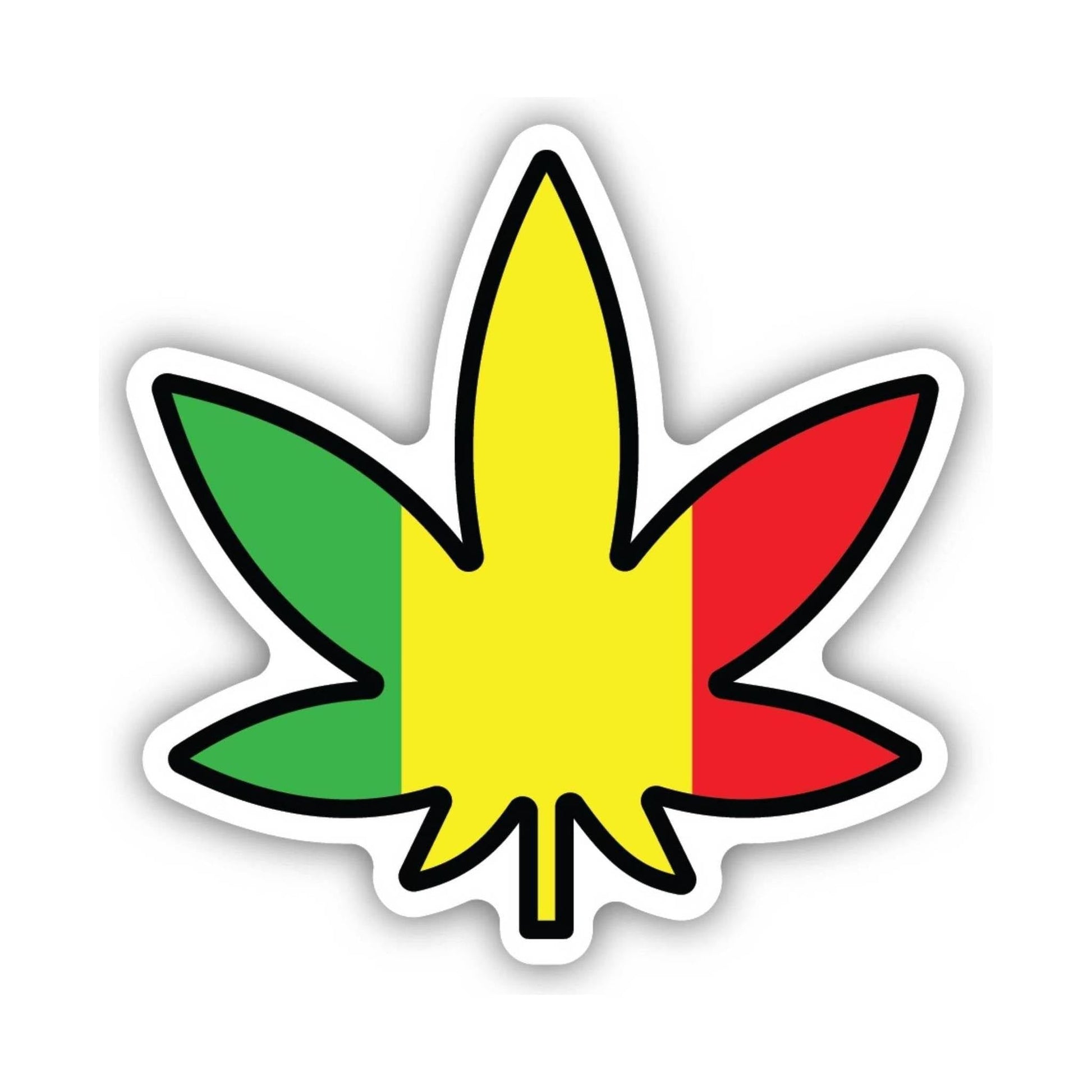 Sticker Northwest Rasta Hemp by Lenny's Shoe & Apparel