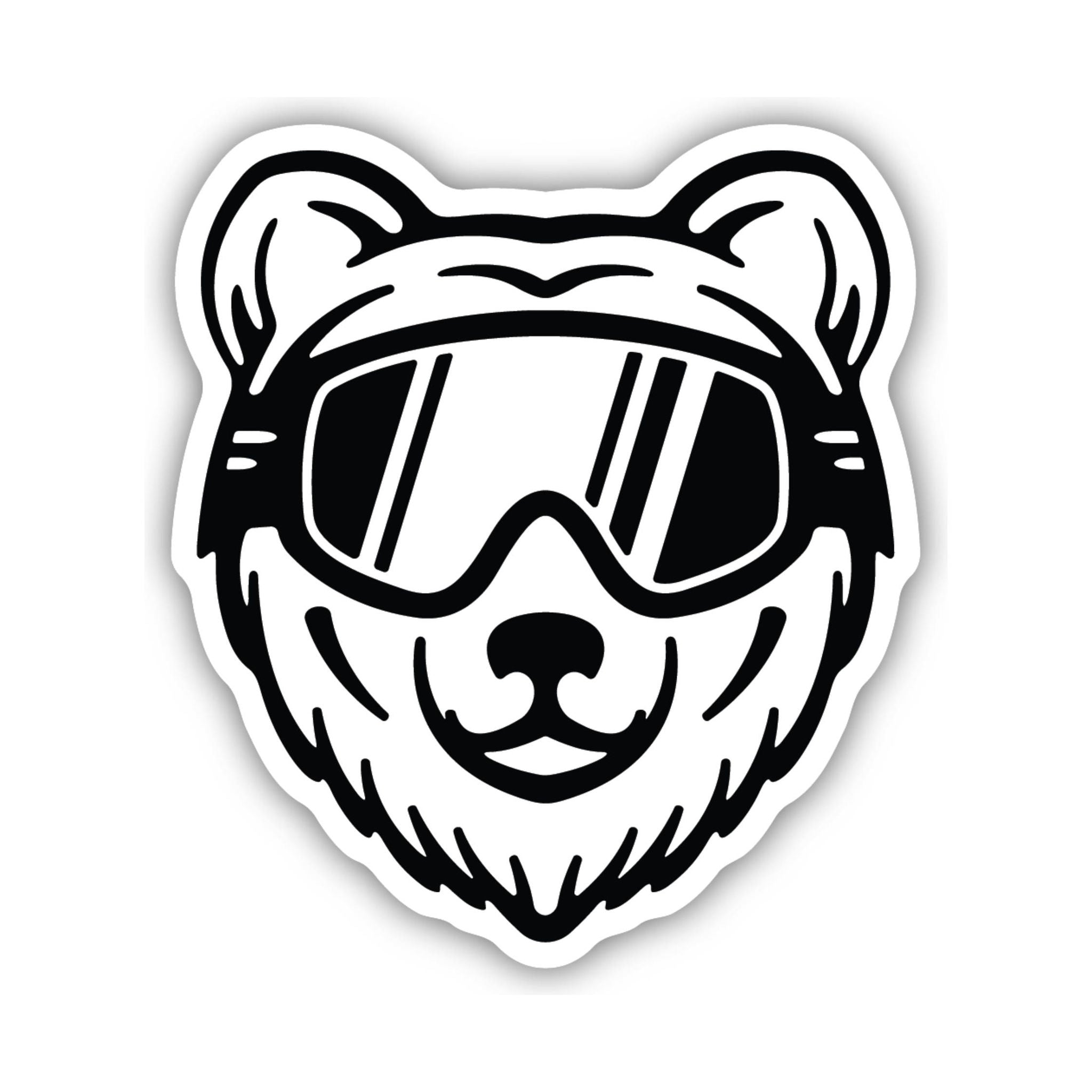 Sticker Northwest Ski Bear by Lenny's Shoe & Apparel