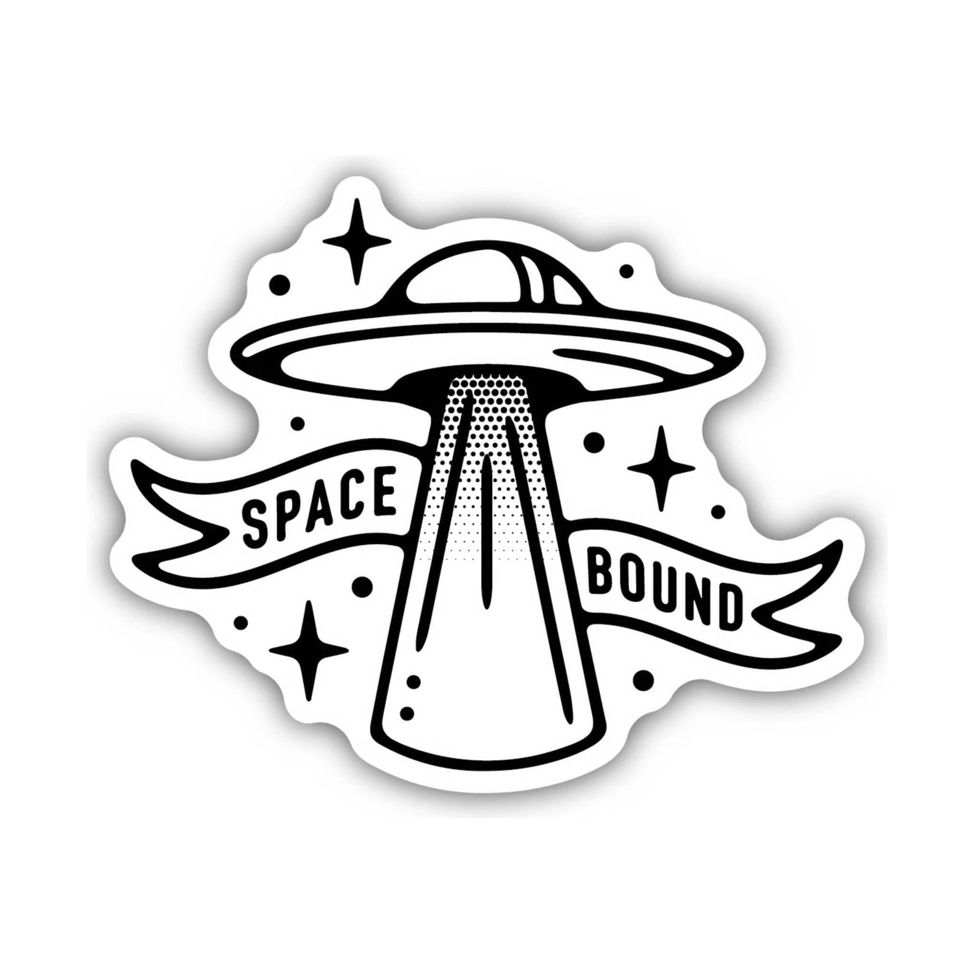 Sticker Northwest Space Bound by Lenny's Shoe & Apparel