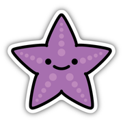 Sticker Northwest Starfish by Lenny's Shoe & Apparel