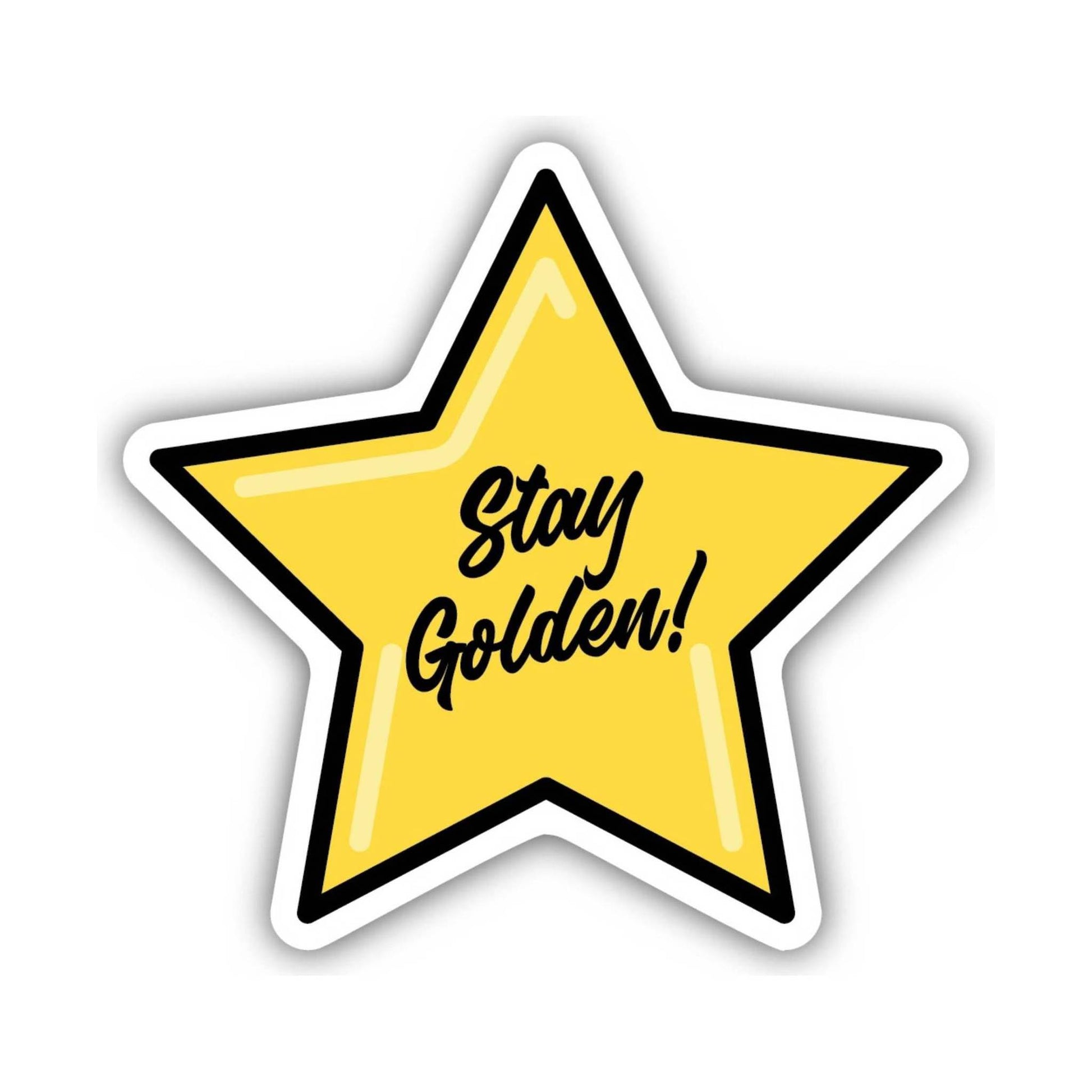 Sticker Northwest Stay Golden by Lenny's Shoe & Apparel