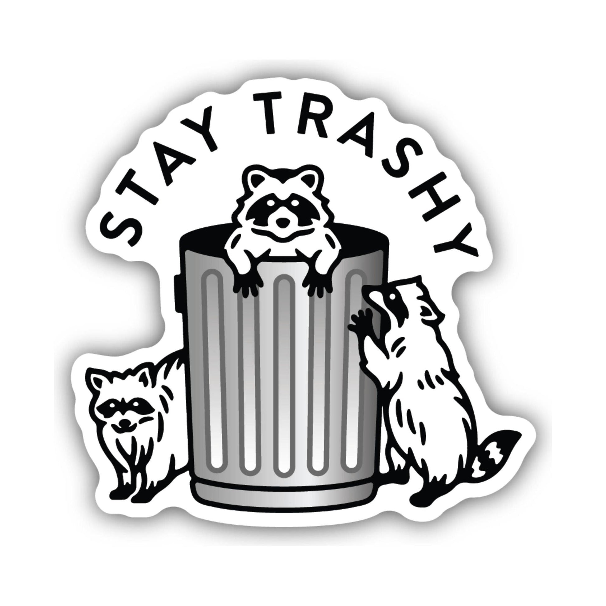 Sticker Northwest Stay Trashy by Lenny's Shoe & Apparel