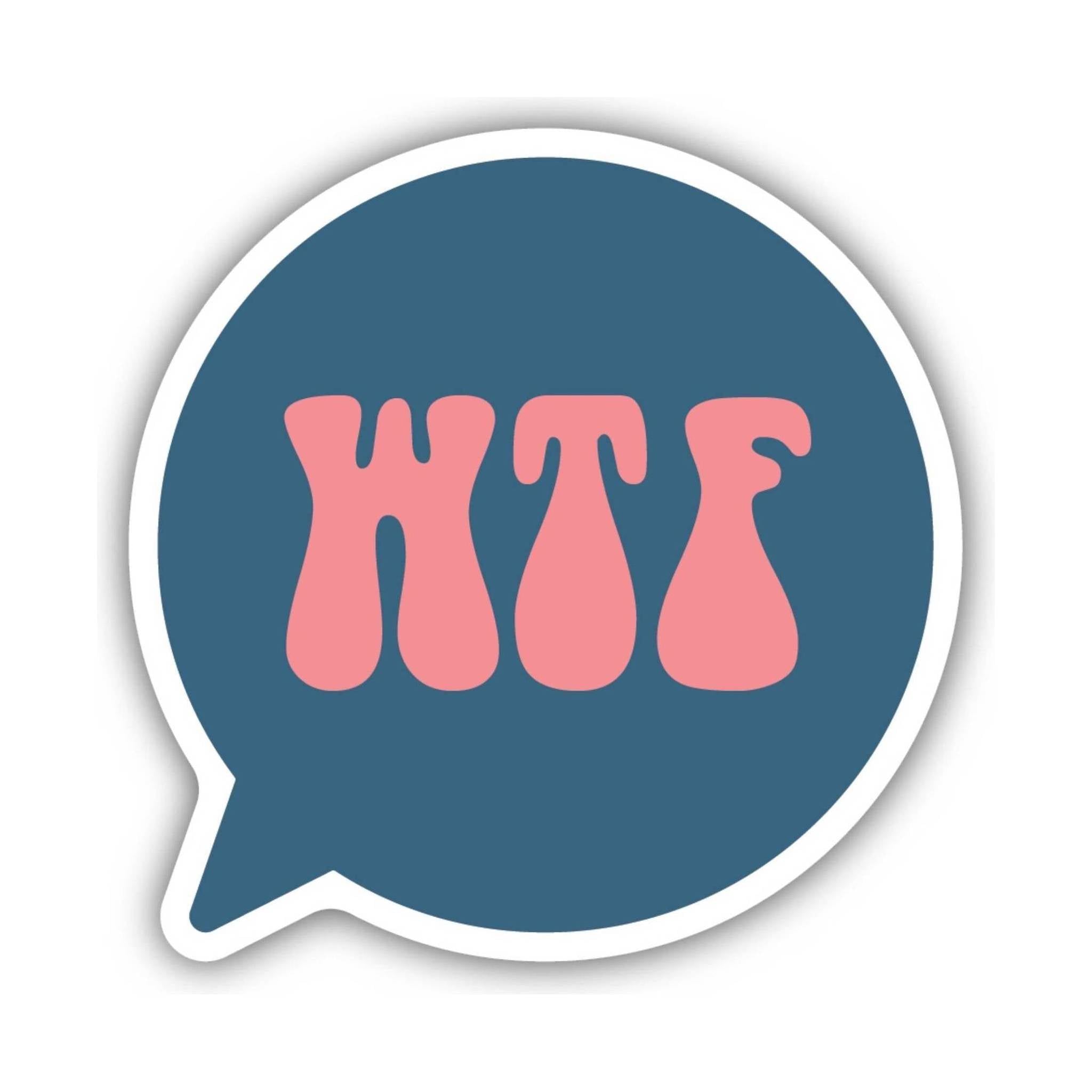 Sticker Northwest WTF by Lenny's Shoe & Apparel