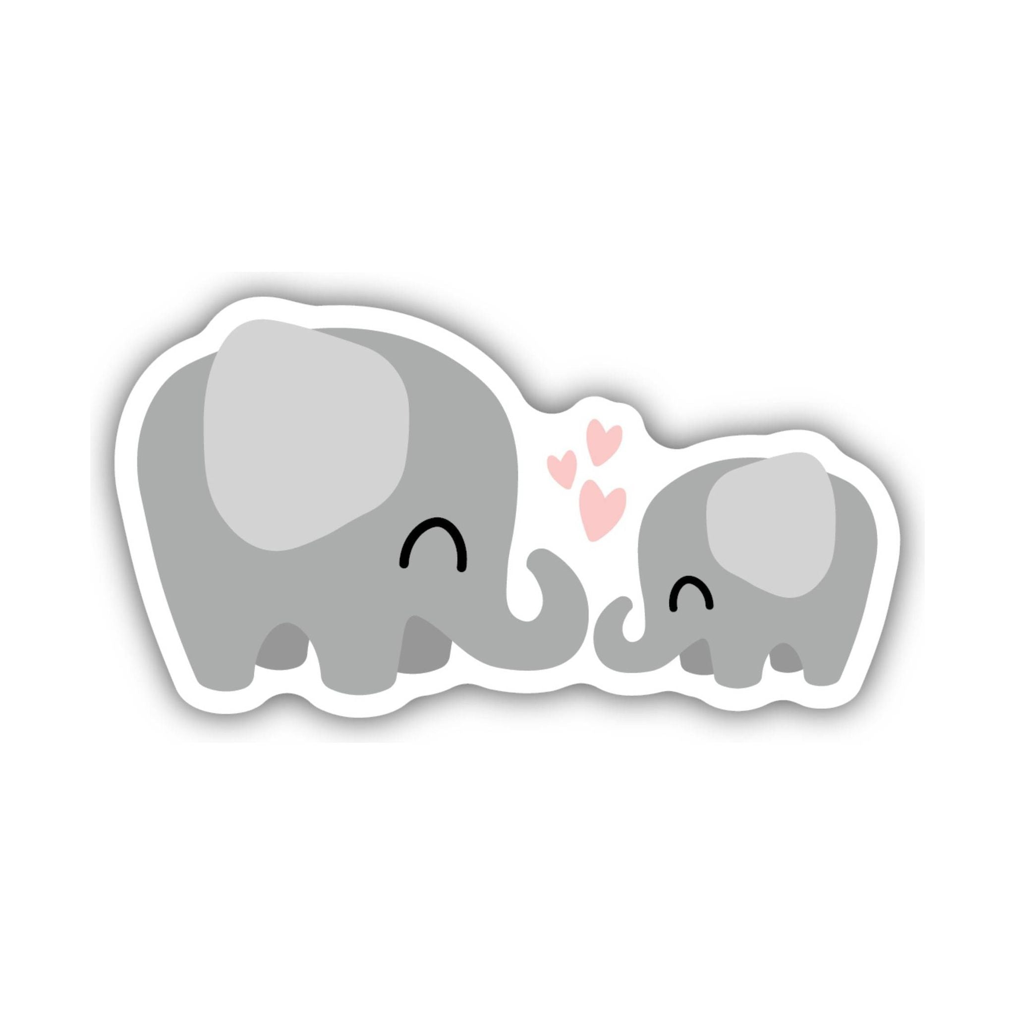 Stickers Northwest Two Elephants by Lenny's Shoe & Apparel