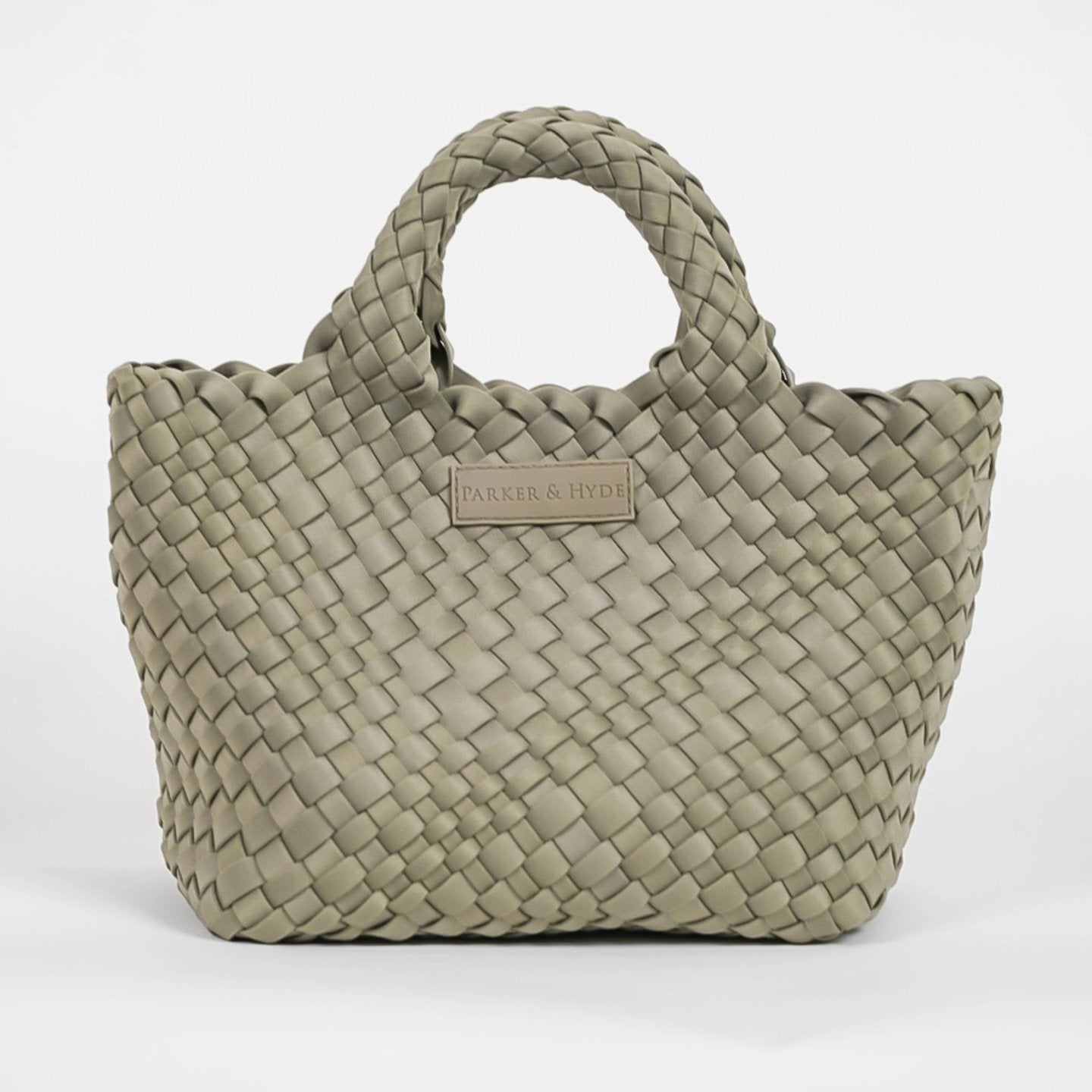 Stone Woven Mini Tote by elliparr