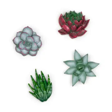 Magnet set of 4 by Three by Three Seattle