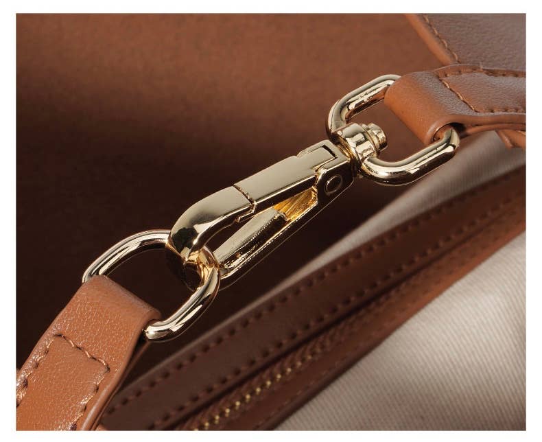 Suede and Leather Double-sided Tote Shoulder Bag by elliparr