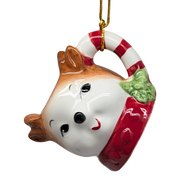 Holiday Icon Mug Ornament - Reindeer