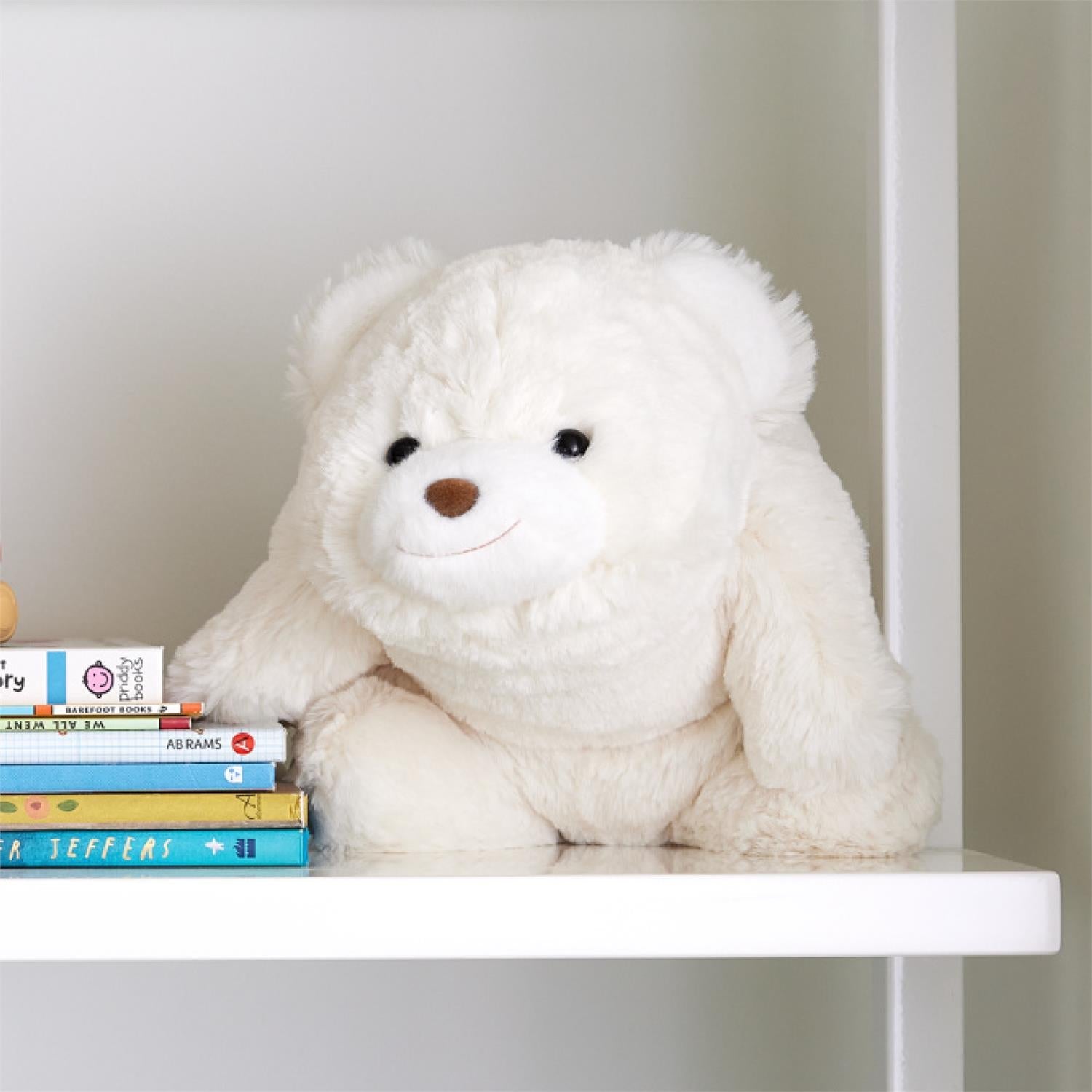 Plush Snuffles Bear White 10" by Homeportonline