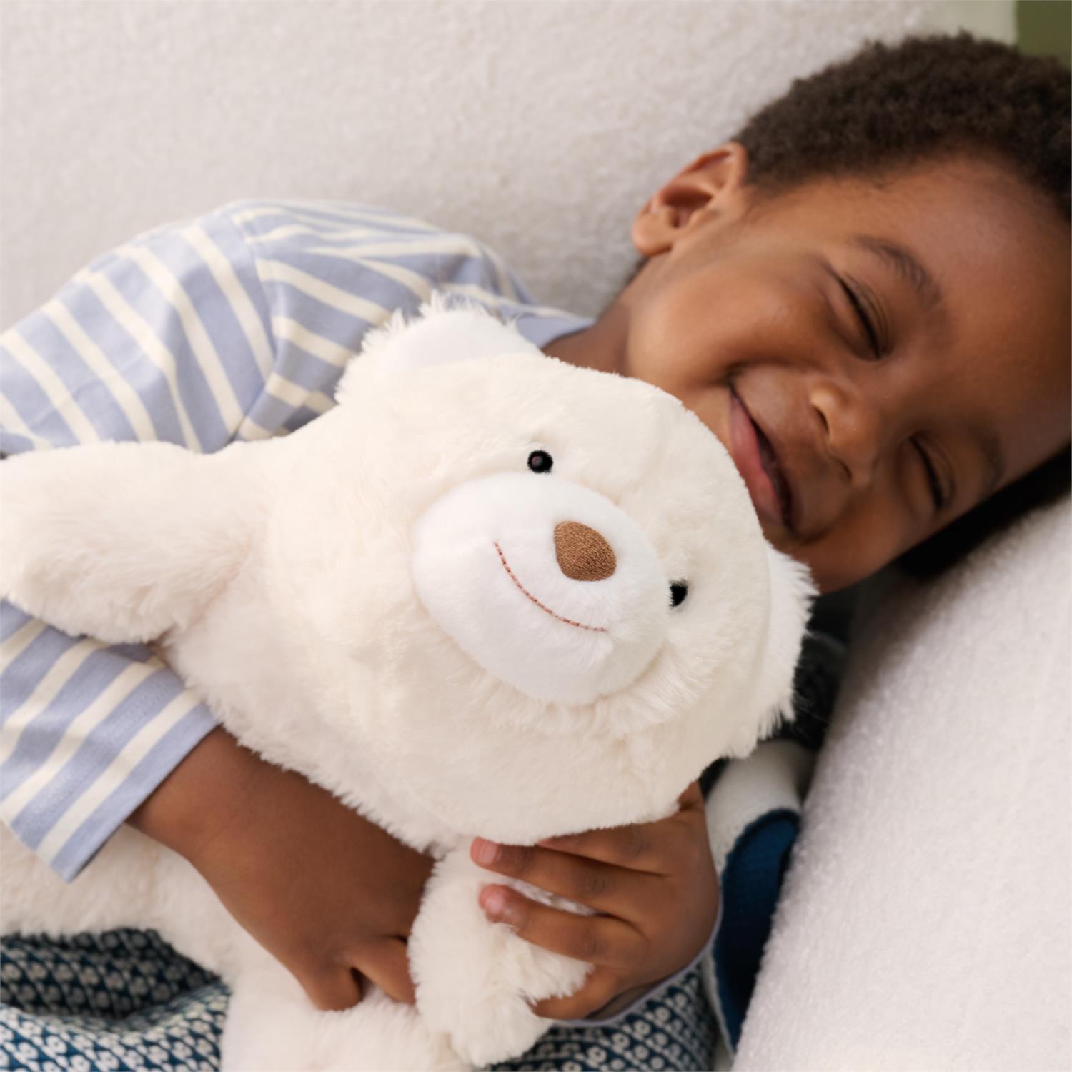 Plush Snuffles Bear White 10" by Homeportonline