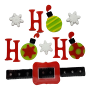 Window Gel Clings - Ho Ho Ho Santa Belt
