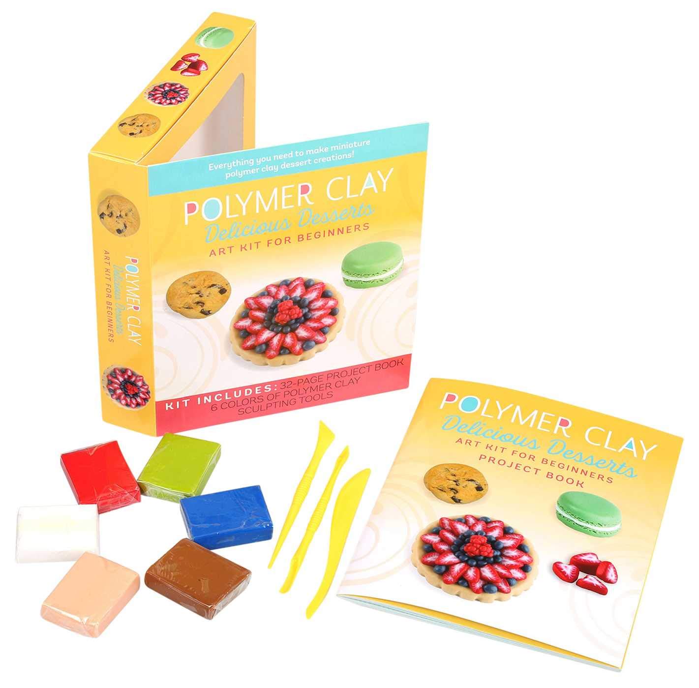 Polymer Clay: Delicious Desserts: Art Kit For Beginners