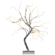 Starry Light Silver Pre-Lit Acrylic Tree