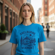 Shelburne Vermont Graphic Tee – Saphire -