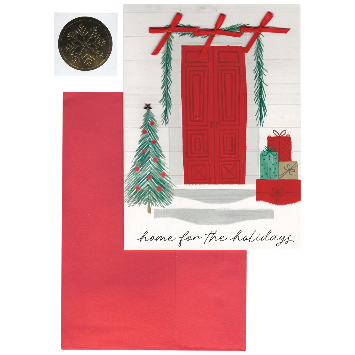 Premium Christmas Card - Home for the Holidays