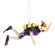 Scuba Diving Ornament - Female