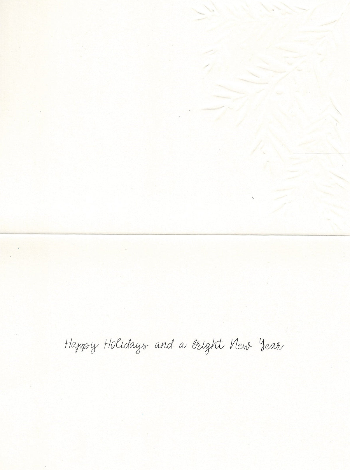 Season's Greetings Botanical Gold Foil Embossed Card Collection