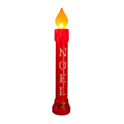 Lighted Blow-Mold Candle - 39 Inch