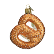 Pretzel Glass Ornament