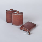 Leather Hip Flask by DandyLion