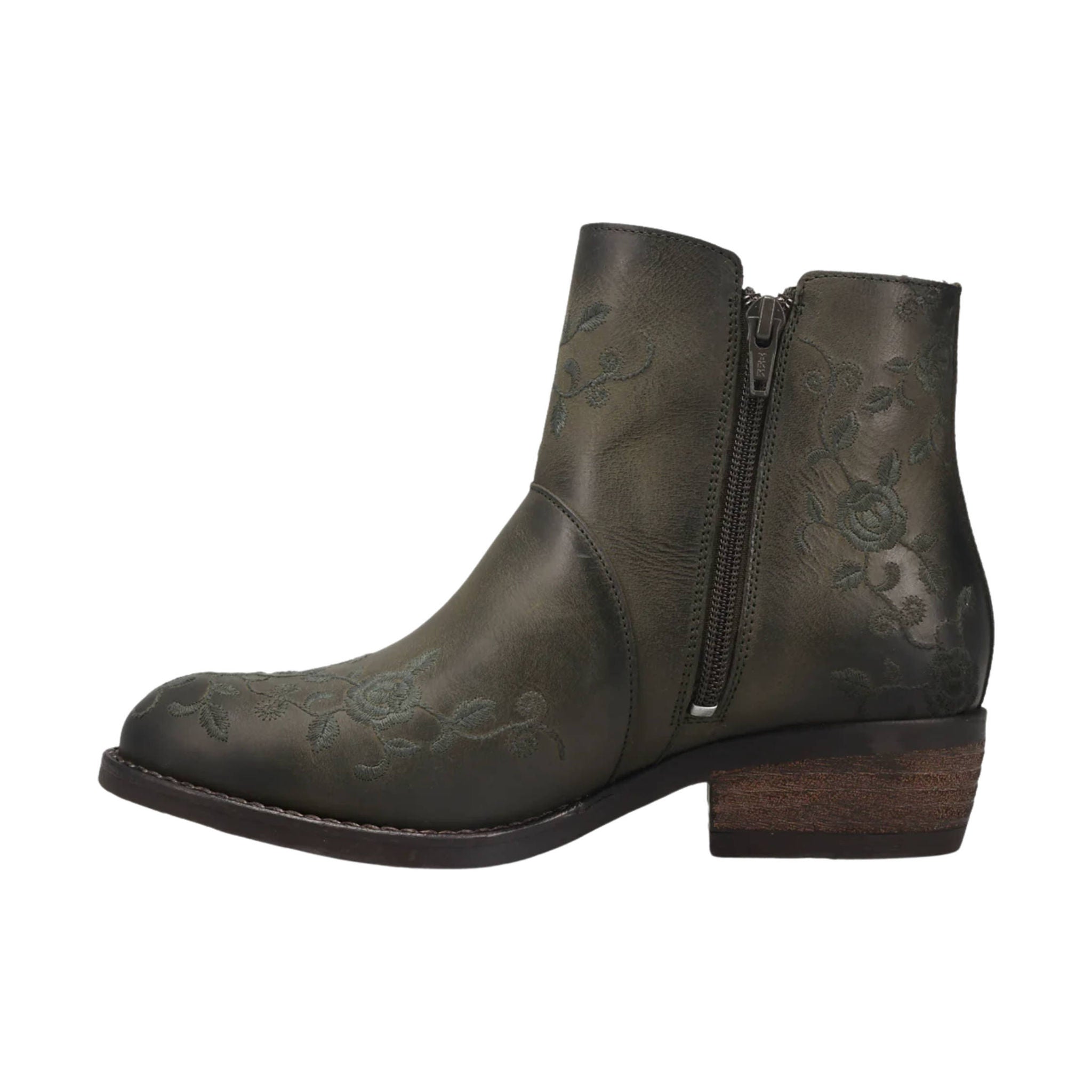 Taos Women's Privilege 2 Booties - Olive by Lenny's Shoe & Apparel
