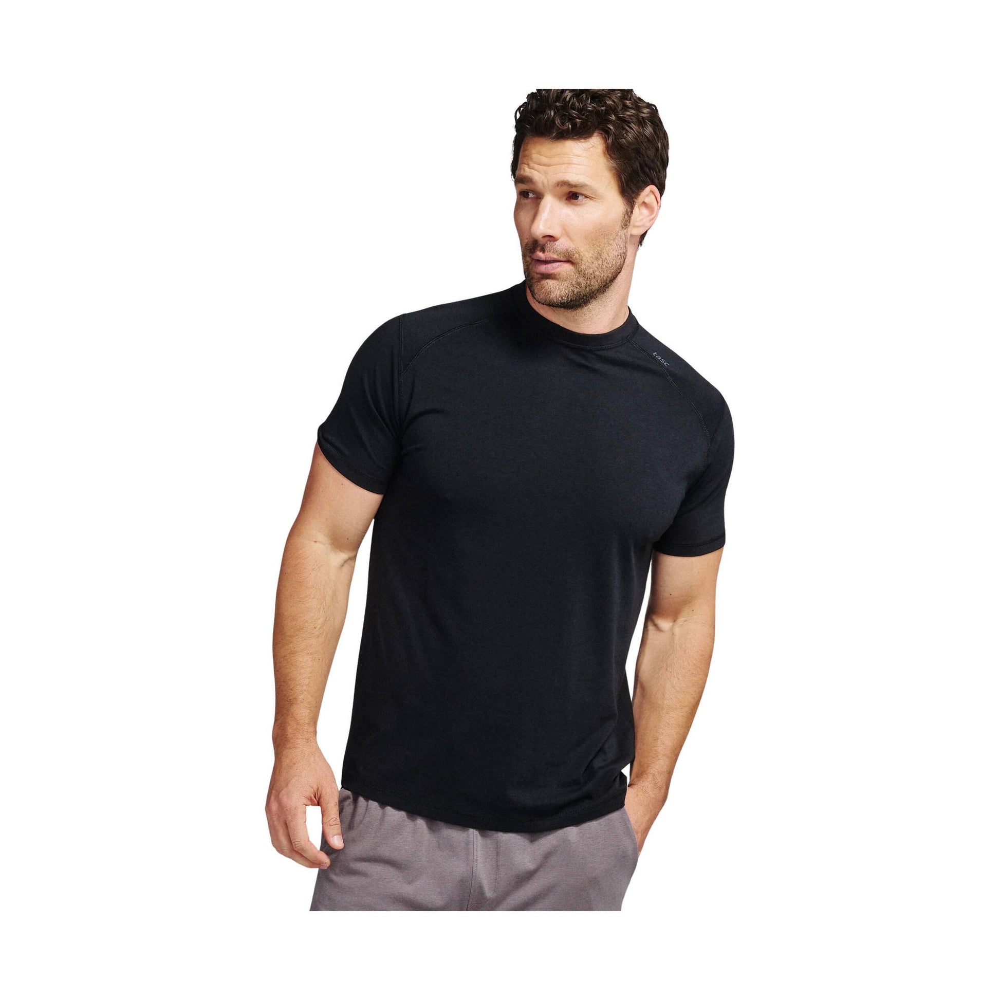 Tasc Men's Carrollton Fitness Tee - Black by Lenny's Shoe & Apparel