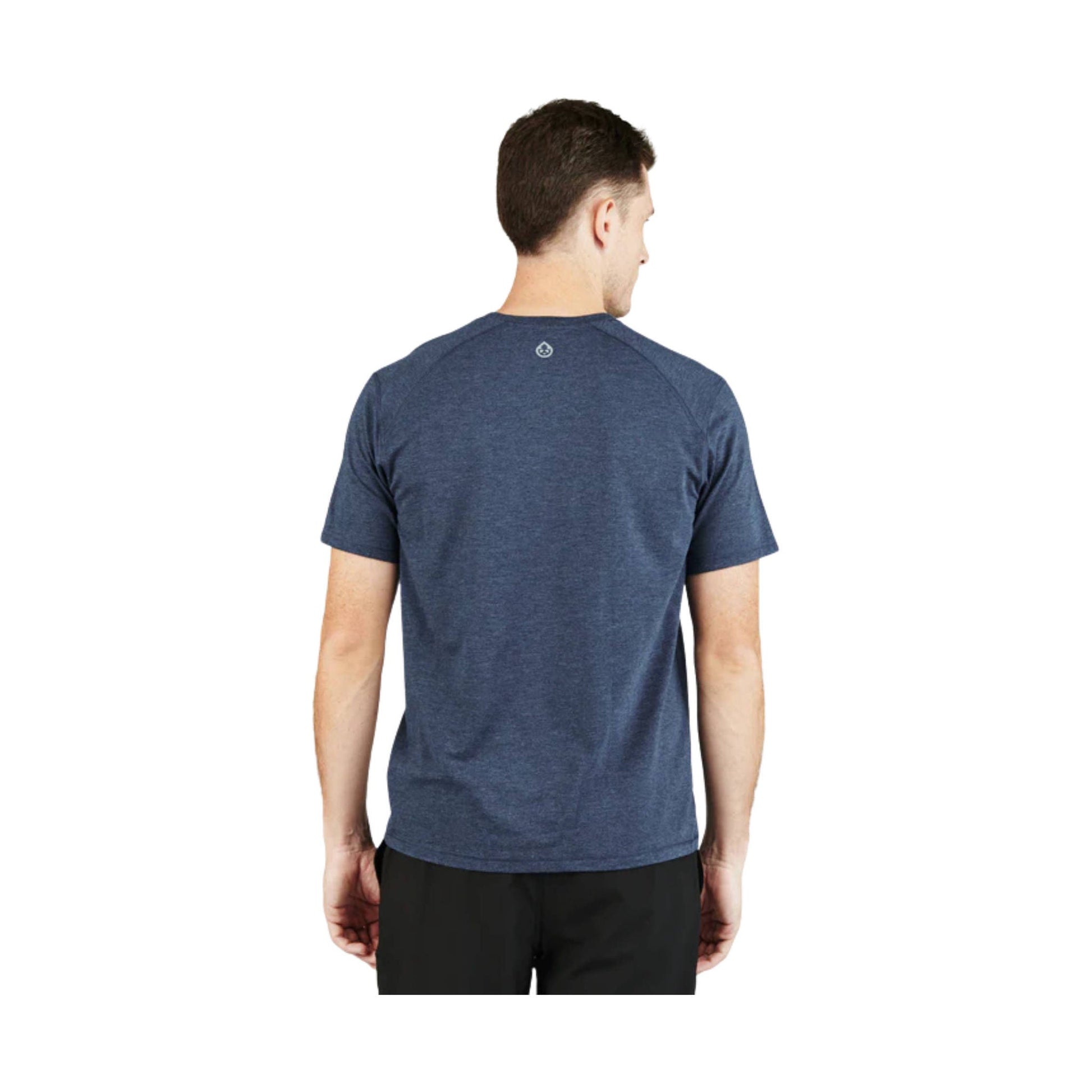 Tasc Men's Carrollton Fitness V Neck Tee - Classic Navy Heather by Lenny's Shoe & Apparel