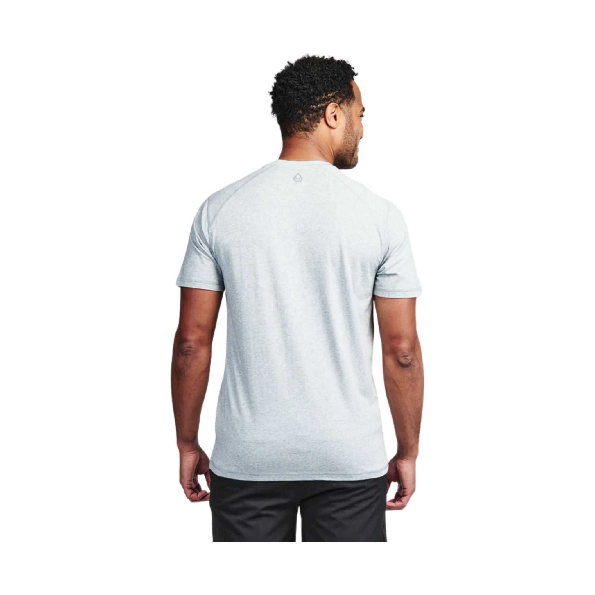 Tasc Men's Carrollton Fitness V Neck Tee - Perfect Grey Heather by Lenny's Shoe & Apparel