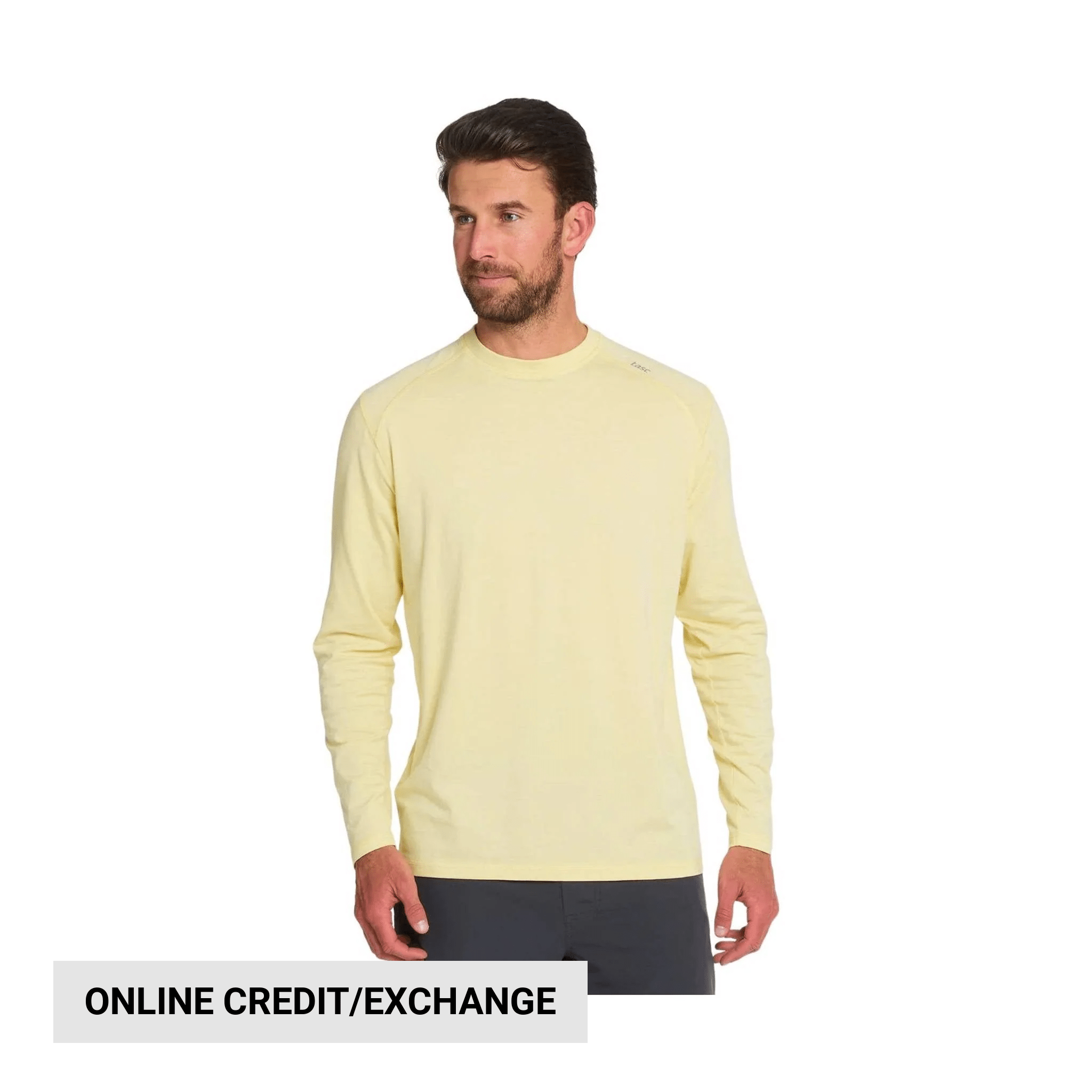 Tasc Men's Carrollton Long Sleeve Shirt - Summer Yellow by Lenny's Shoe & Apparel