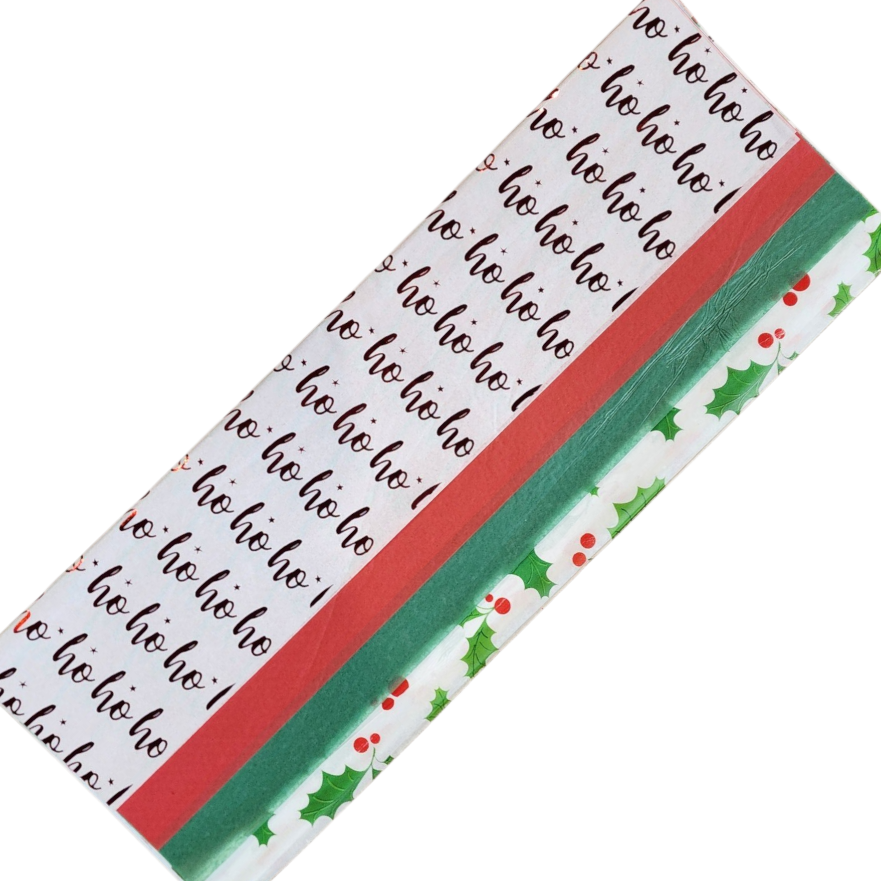 Holiday Gift Tissue Assortment - Ho Ho Ho and Holly
